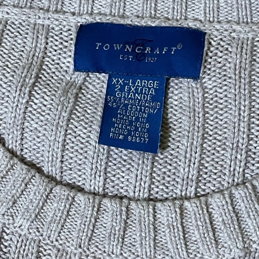 Vintage Oversized Ribbed Sweater - Picture 6 of 10